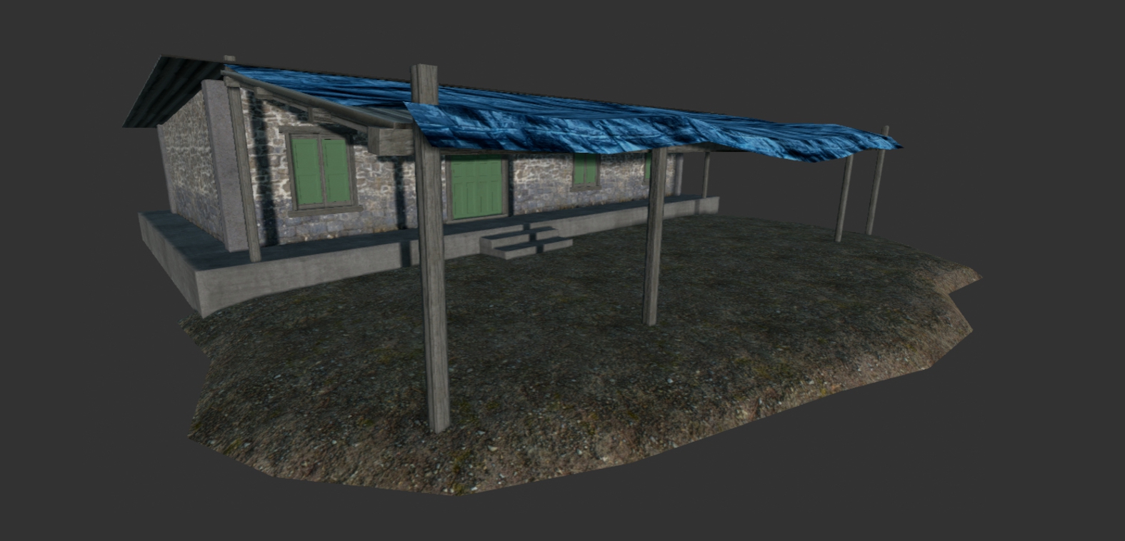 House Modelling and Texturing